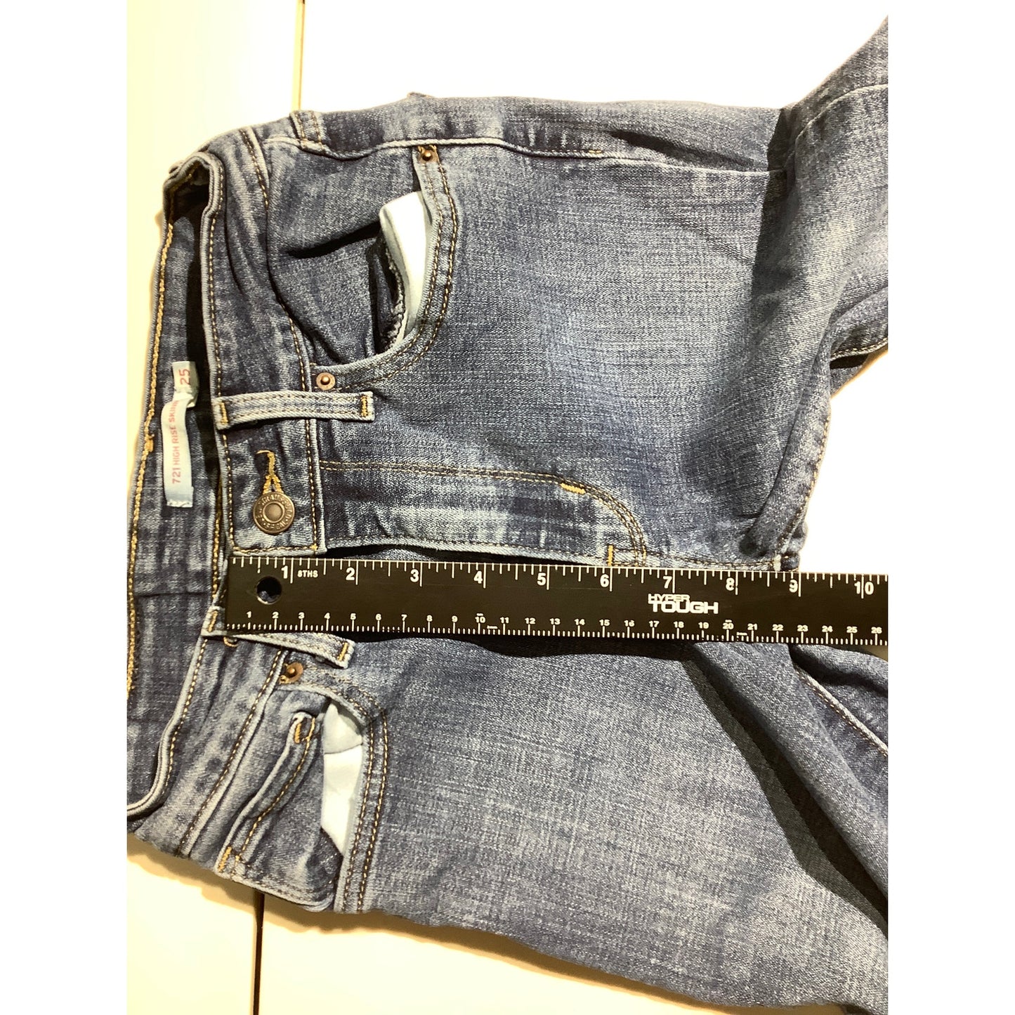 Levi’s High Rise Skinny Jeans Youth Size 25W x 28L - Casual, Denim, Stretch