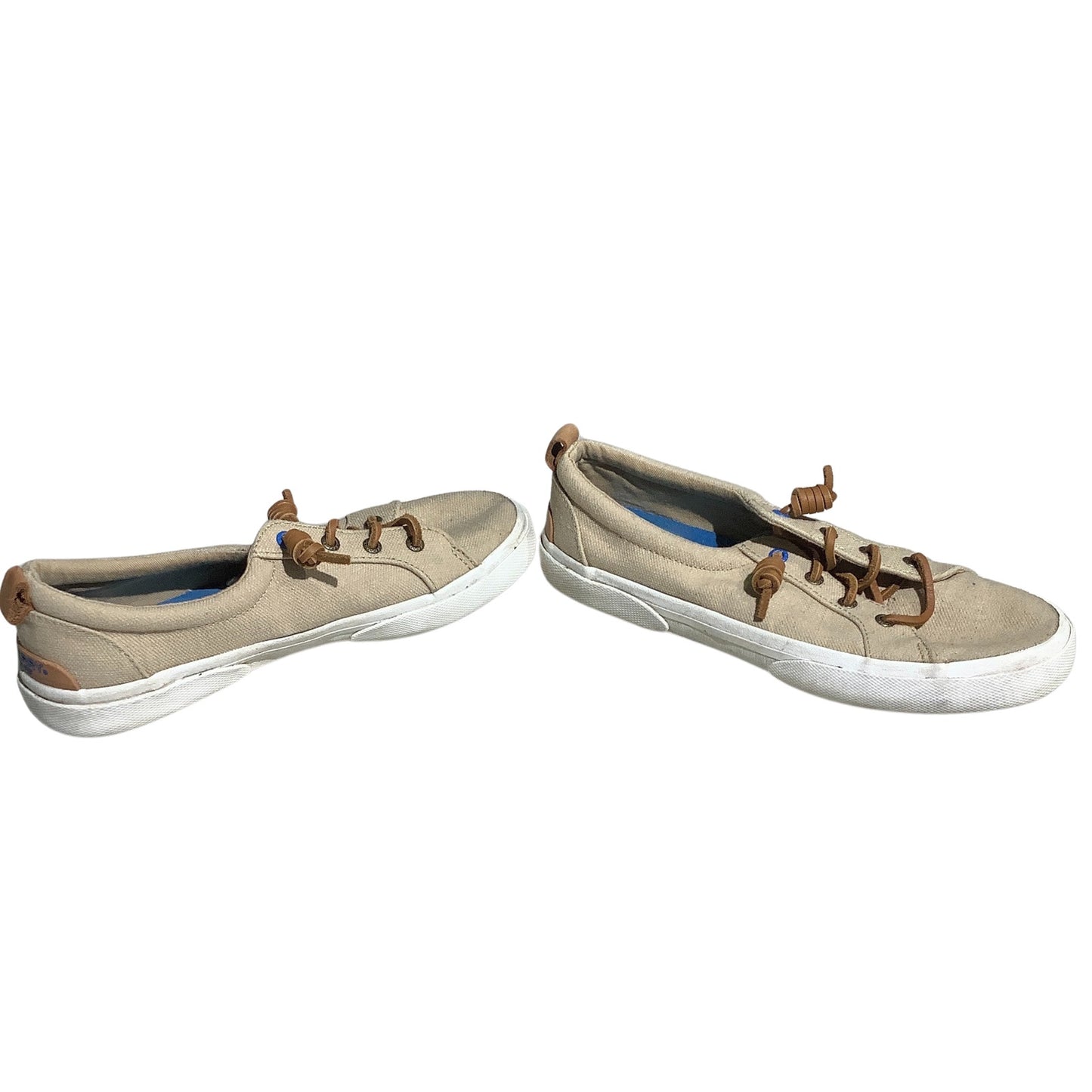 Sperry Pier Wave Canvas Sneakers Women’s Size 7 – Nautical, Casual, Slip-On