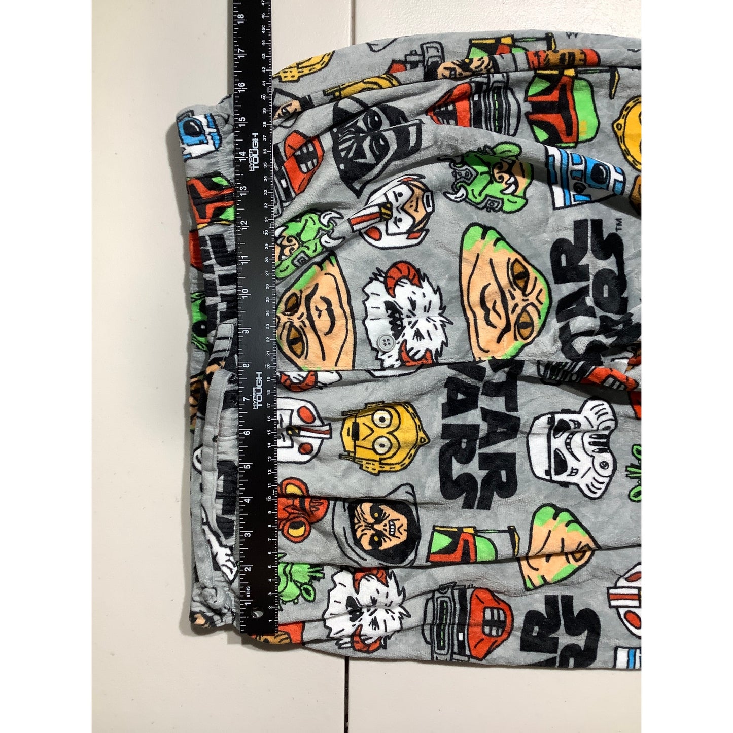 Star Wars Gray Character Collage Pajama Pants Size XL — Lounge, Novelty, Y2K