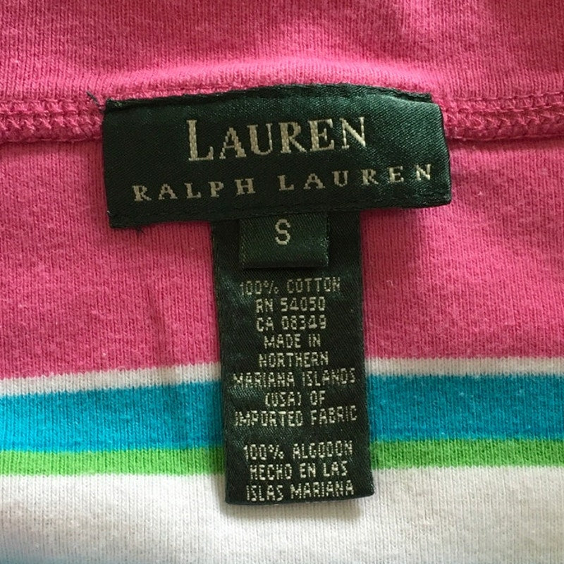 Lauren Ralph Lauren Striped Cotton Top Size S - Preppy, Classic, Casual