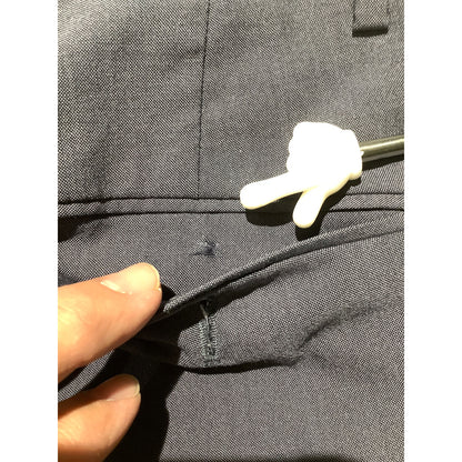 Saks Fifth Ave Wool Dress Slacks Men’s 42W — Classic Fit, Extra Soft, Tailored