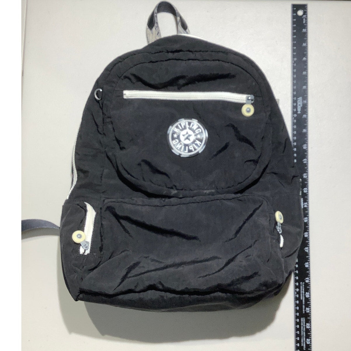 Kipling Seoul Backpack Black — Everyday, Travel, School Bag