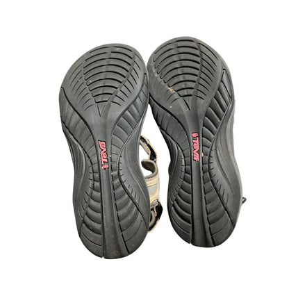 Teva Waterproof Nubuck Leather Sandals Women 5 — Outdoor, Hiking, Adjustable