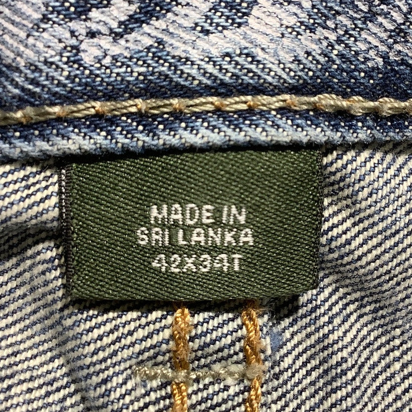 Eddie Bauer Relaxed Fit Jeans Men’s Size 42W 34L — Classic, Durable, Casual