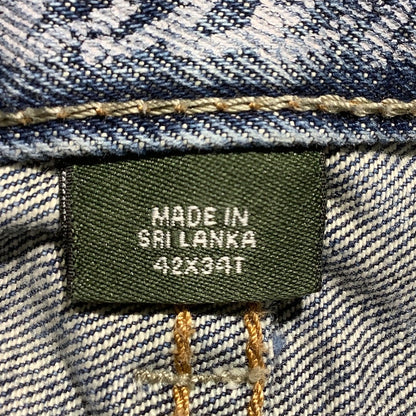 Eddie Bauer Relaxed Fit Jeans Men’s Size 42W 34L — Classic, Durable, Casual