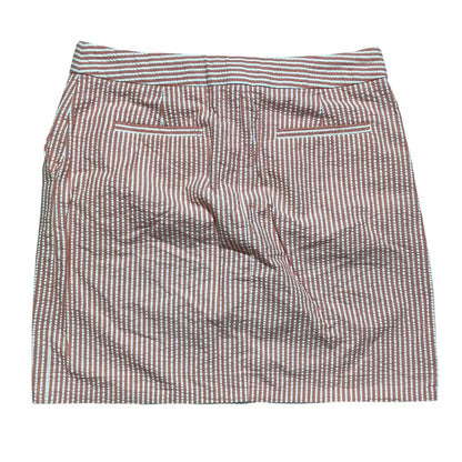 J.Crew striped Seersucker Mini Skirt Women’s Size 0 — Preppy, Coastal, Summer