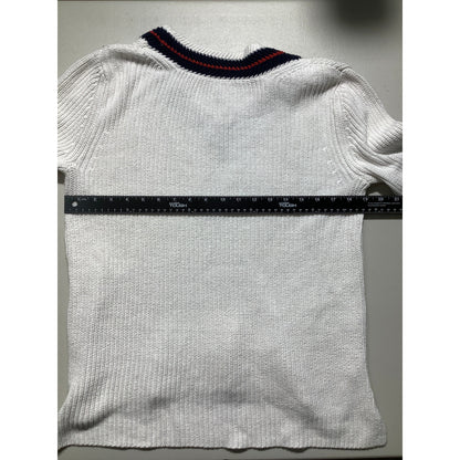 Cabi Ace Pullover Sweater Women’s Size Small – Tennis, Preppy, V-Neck