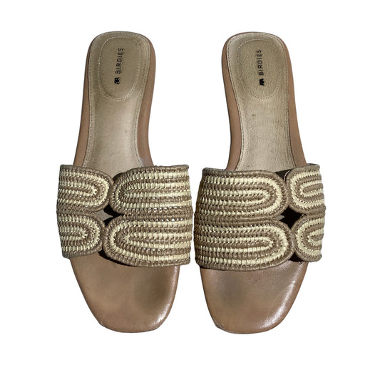 Birdies Sand Raffia Slide Sandals Women’s 8 — Woven, Casual, Summer