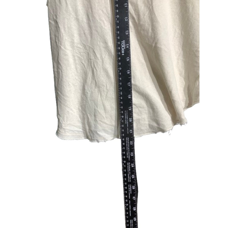 We The Free Short Sleeve Top Women’s Size Large – Relaxed, Boho, Distressed Hem