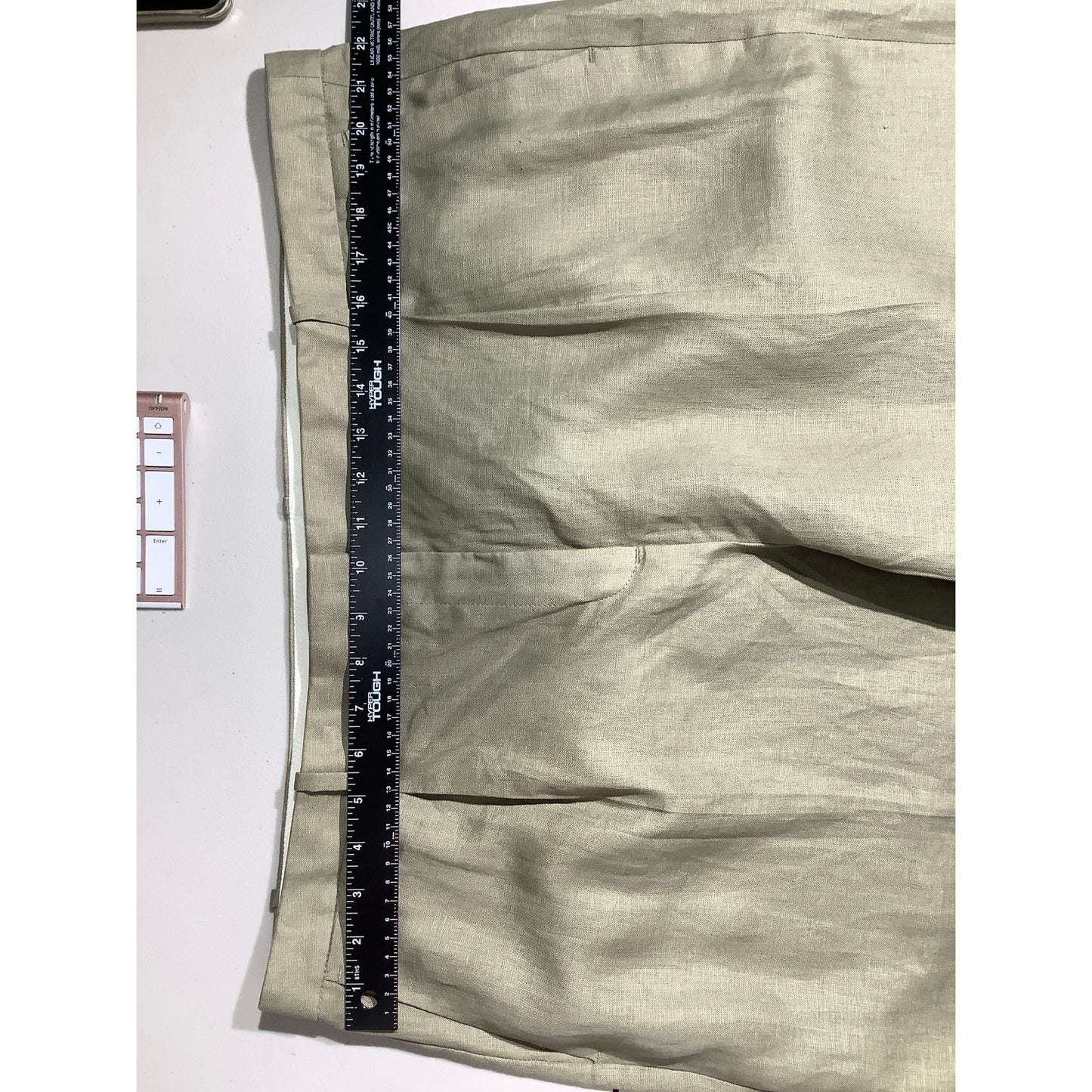 J.Crew Khaki Linen Wide-Leg Pants Women’s 20 NWT — Coastal, Resort, Minimalist