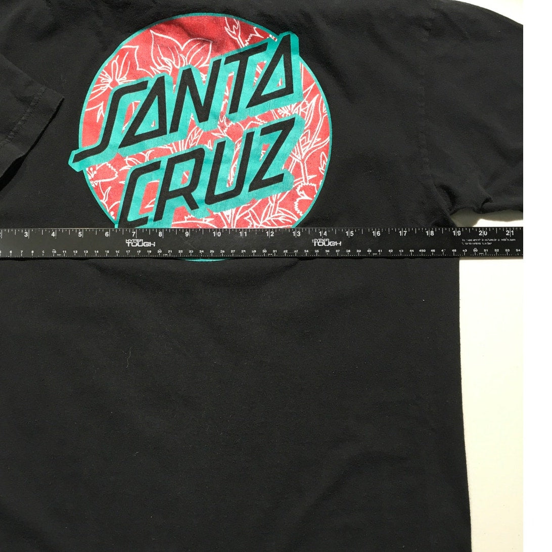 Santa Cruz Black T-Shirt Size M - Skate, Streetwear, Casual