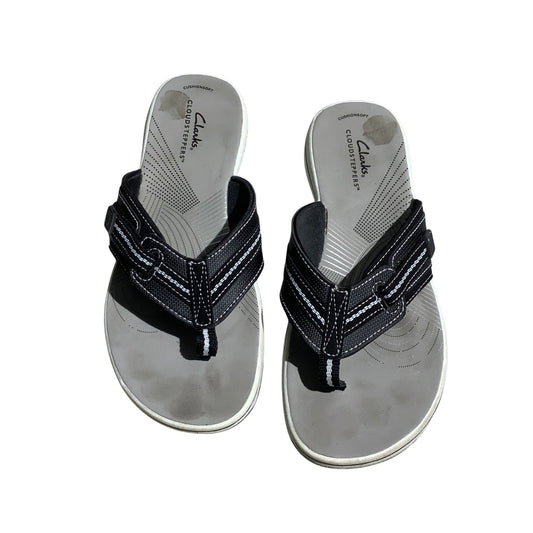 Clarks Cloudsteppers Brinkley Jaxx Flip Flops Women’s 8M—Casual, Comfort, Summer