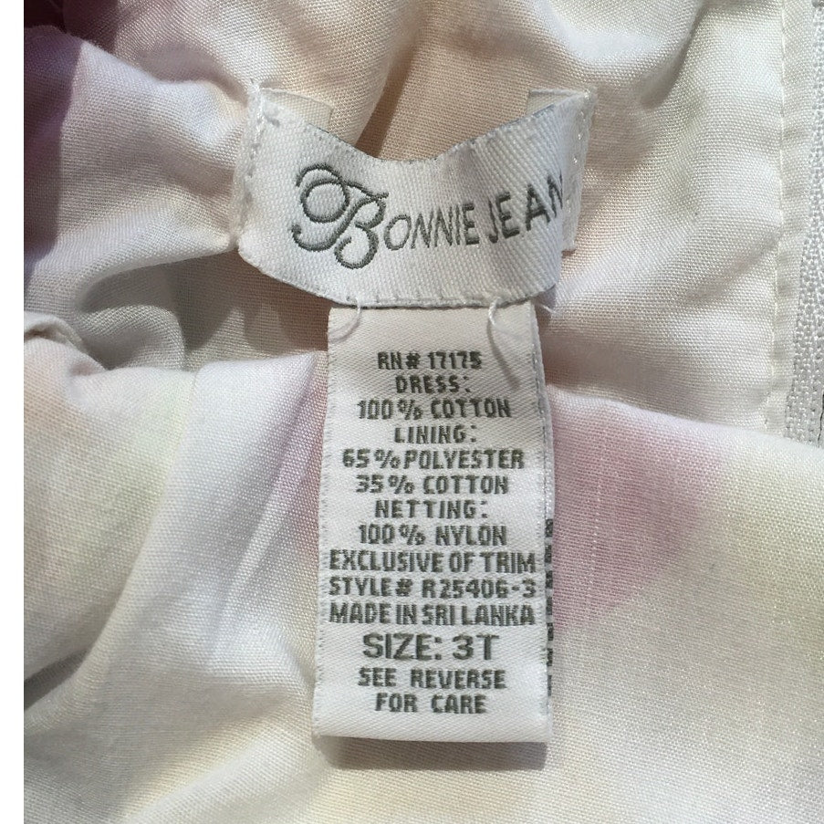 Bonnie Jean Multi-Color Circle Dress Size 3T - Playful, Girly, Whimsical