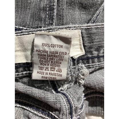 Rock Revival Gray Baggy Jeans Men’s 38W 32L — Streetwear, Relaxed, Y2K