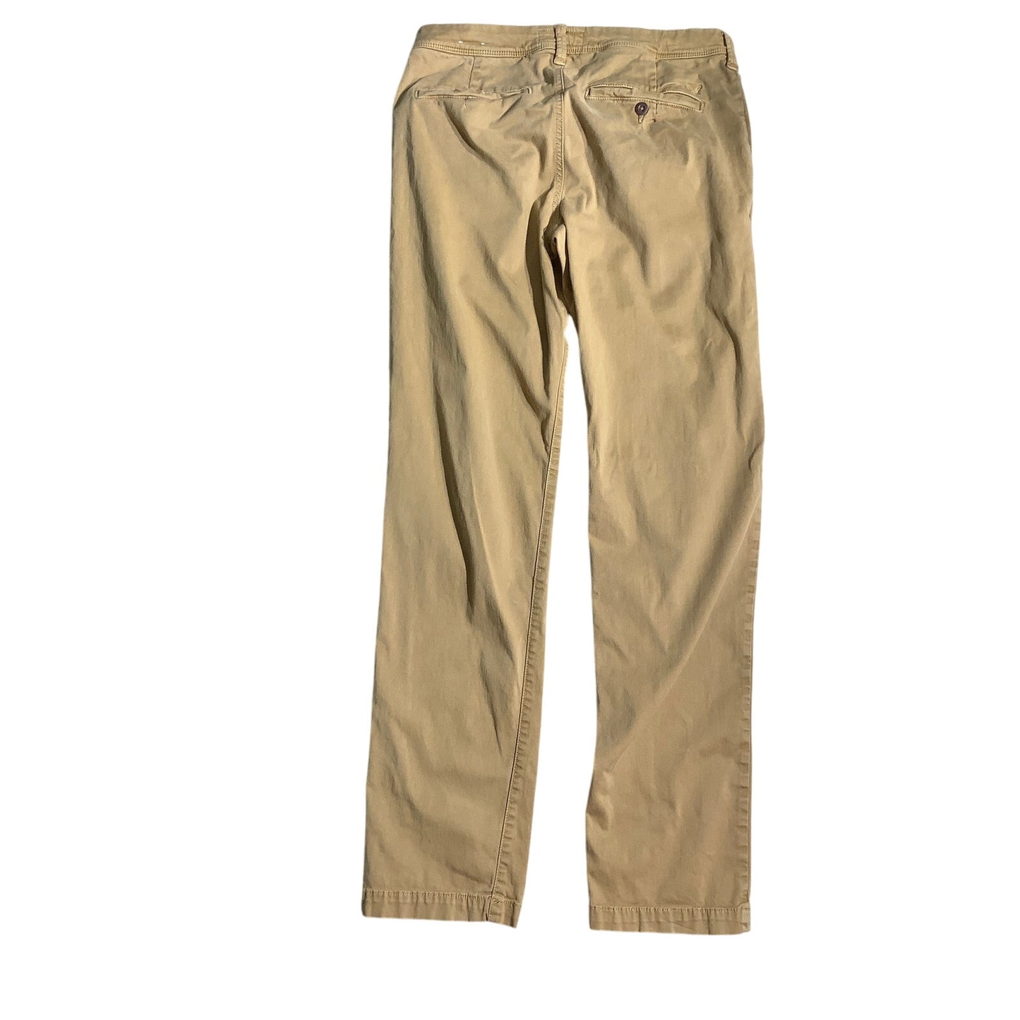 American Eagle Straight Khaki Pants Men’s Size 32W 34L– Classic, Stretch, Casual