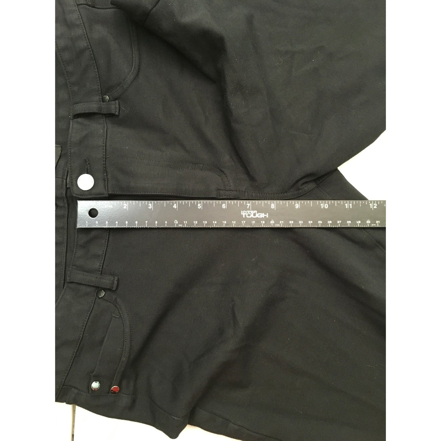 Liverpool Black Mid-Rise Cropped Pants  Size 14- Minimalist, Classic, Versatile
