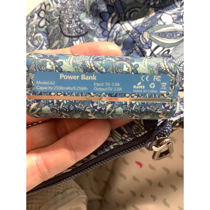 Sakroots Blue Floral Tote Bag – Boho, Travel, Multi-Pocket