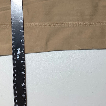 White House Brown Straight Crop Pants Women 4 Long — Mid-Rise, Stretch, Casual