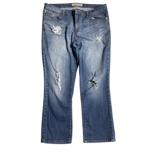 Rock & Republic Kendall Capris Women’s Size 14 – Distressed, Stretch, Casual