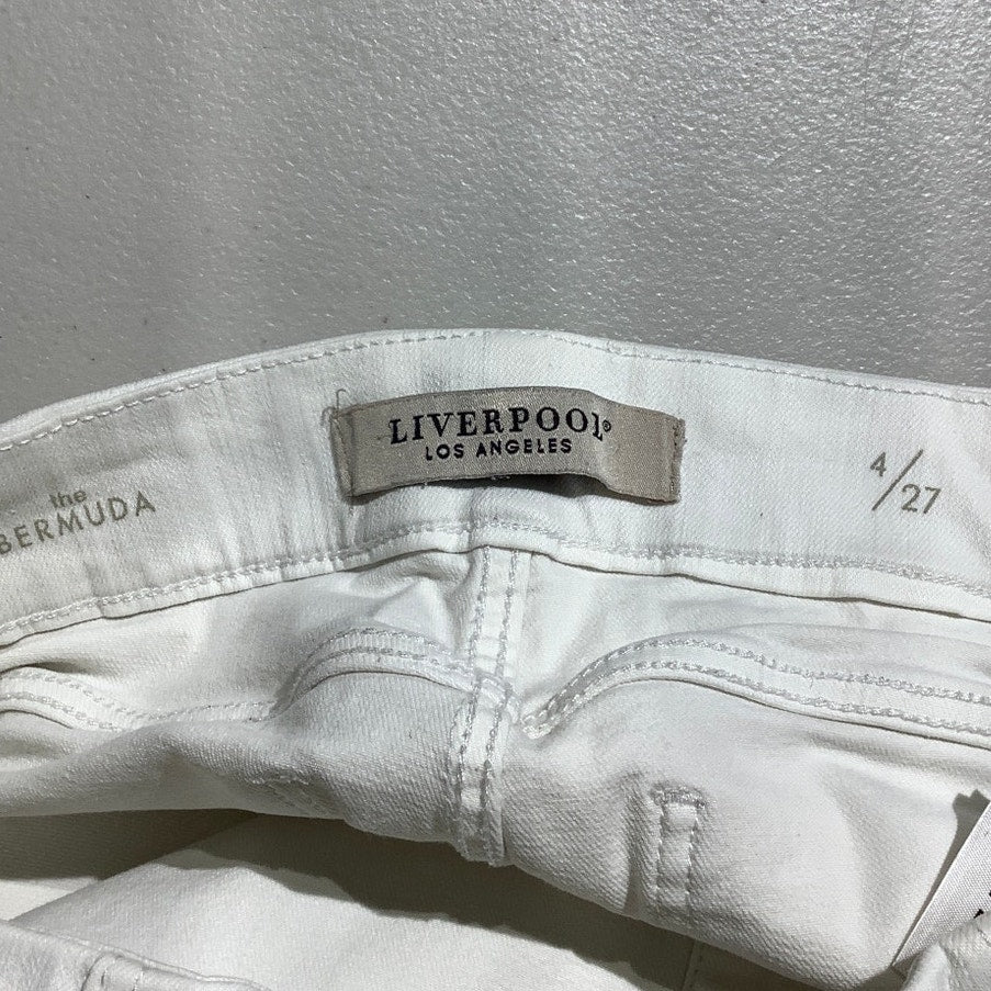Liverpool  The Bermuda Denim Shorts Women’s Size 4/27 — Casual, Summer, Classic