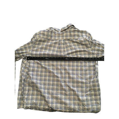 Eddie Bauer Men's Collared Long Sleeve Plaid Shirt XL – Classic, Preppy, Casual