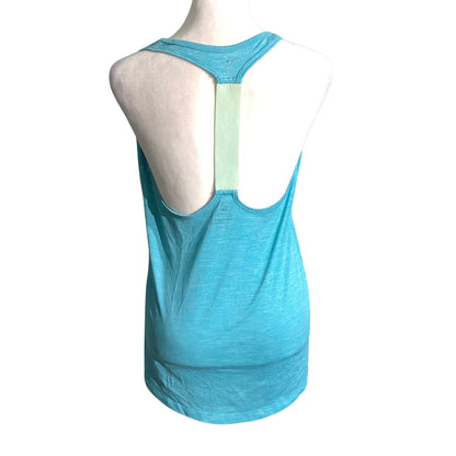 Old Navy Active Tank Top Women's Size S Teal Blue — Athletic, Workout, Casual