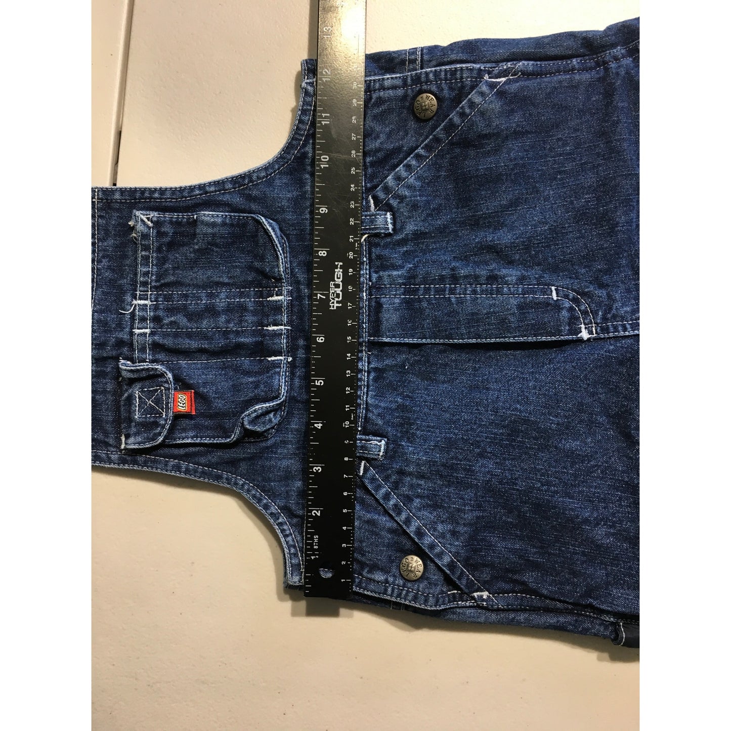 RARE LEGO Kids Denim Overalls Size 4T Legowear - Vintage, Playful, Durable