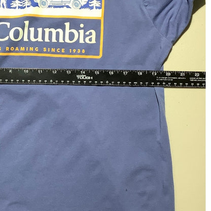 Columbia Men’s Large Crew Neck T-Shirt — Outdoor, Casual, Classic