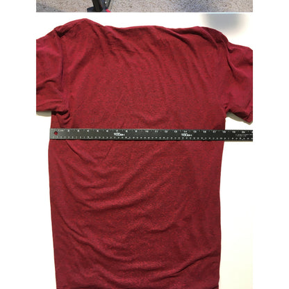 Zoo York Heathered Maroon T-Shirt Size M - Streetwear, Skate, Casual