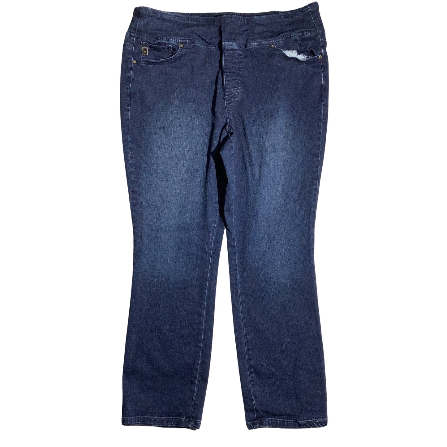 Belle by Kim Gravel Jeans Women's Size 18W— Comfortable, Casual, Flattering