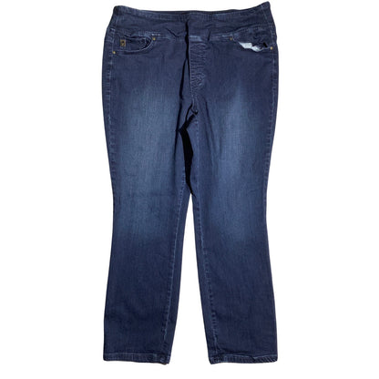 Belle by Kim Gravel Jeans Women's Size 18W— Comfortable, Casual, Flattering