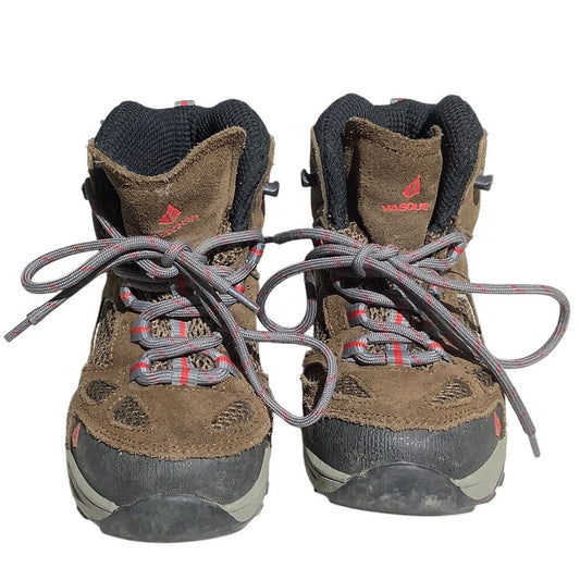 Vasque Kids Hiking Boots Size 1 — Brown/Black, Waterproof, Outdoor