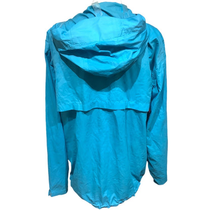 White Sierra Sky Blue Packable Rain Jacket - XL Outdoor - Functional - Hiking