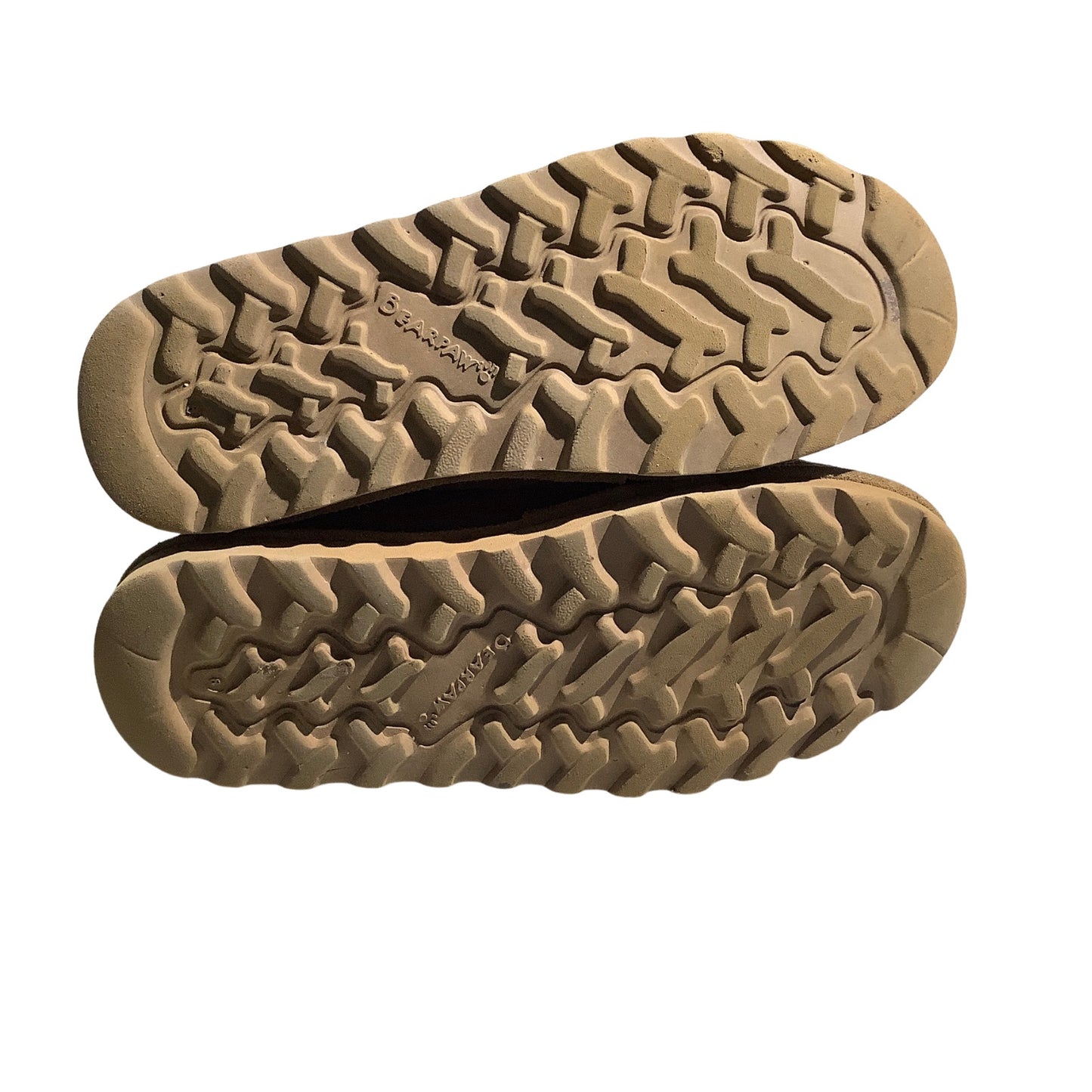 Bearpaw Sheepskin Lined Suede Boots Tan Women’s 8 — Winter, Cozy, Casual
