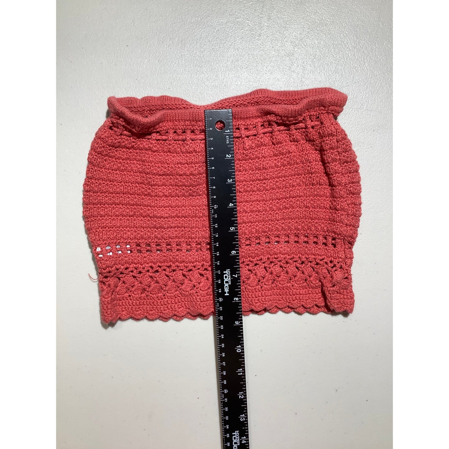 American Eagle Red Crochet Tube Top Women’s Size XS — Boho, Festival, Summer