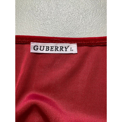 Guberry Red Velvet Long Sleeve Dress Size L – Mobwife, Coquette, Elegant