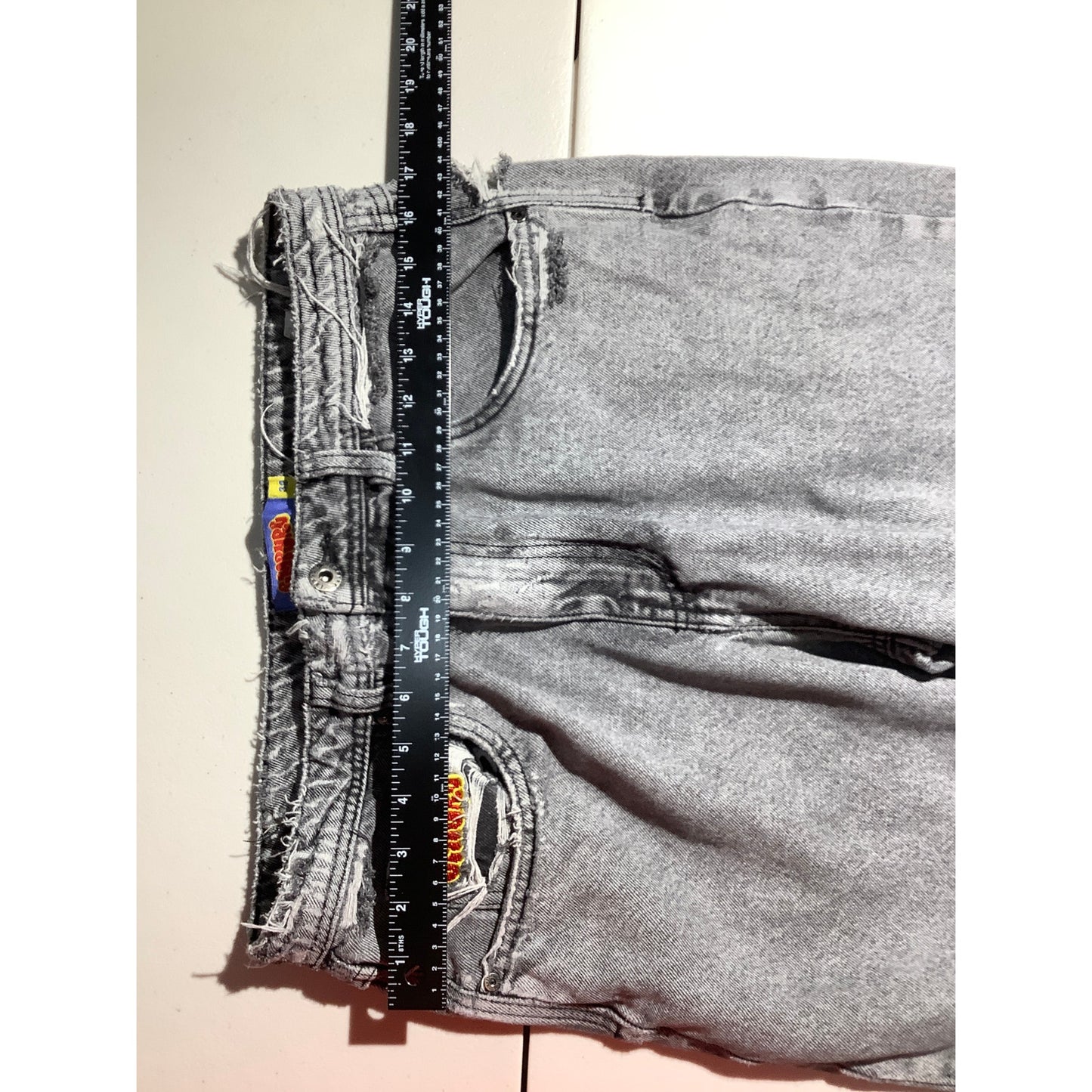 Empyre Light Gray Baggy Denim Jeans Mens Size 32 — Streetwear, Skater, Relaxed