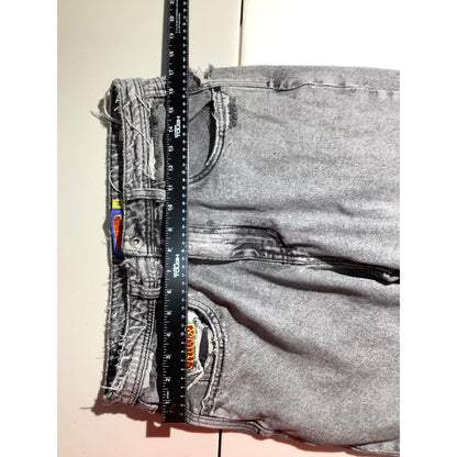 Empyre Light Gray Baggy Denim Jeans Mens Size 32 — Streetwear, Skater, Relaxed