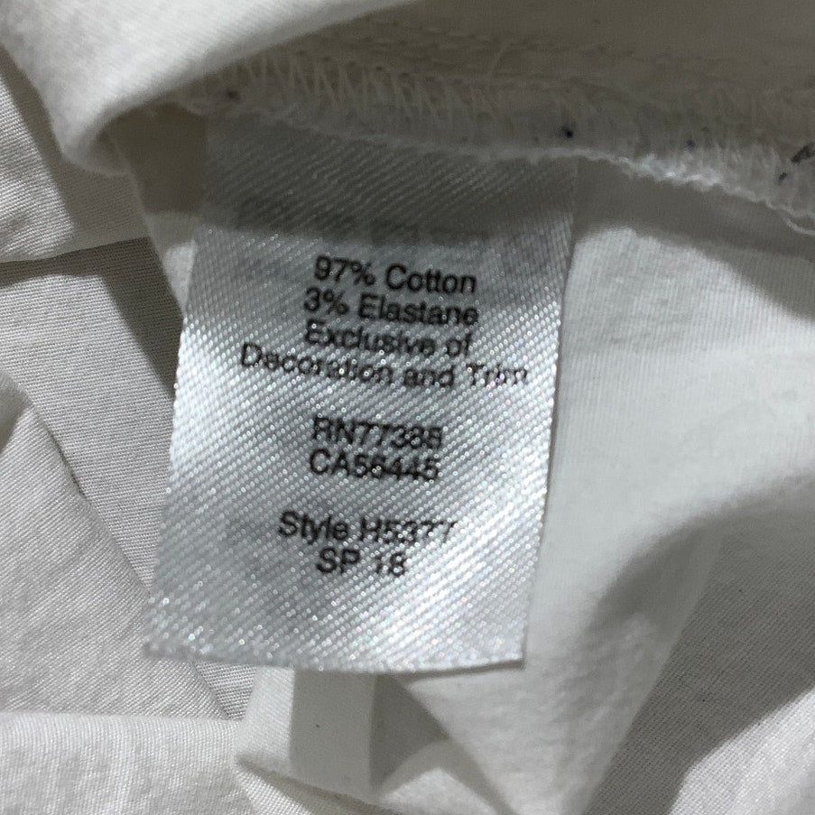 J. Crew Embroidered Sleeveless Top Women’s Size 14 – Boho, Summer, Festival