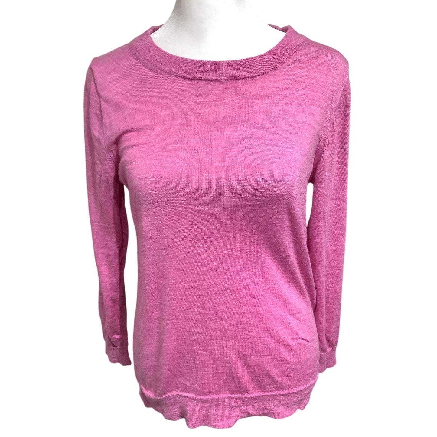 J.Crew Black Label Pink Sweater Size Medium - Minimalist, Feminine, Cozy