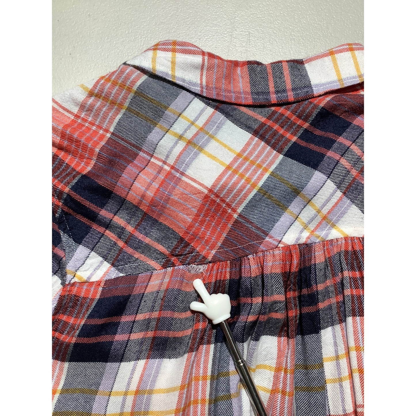 Lucky Brand Plaid Button-Up Shirt Women’s Small — Casual, Boho, Everyday