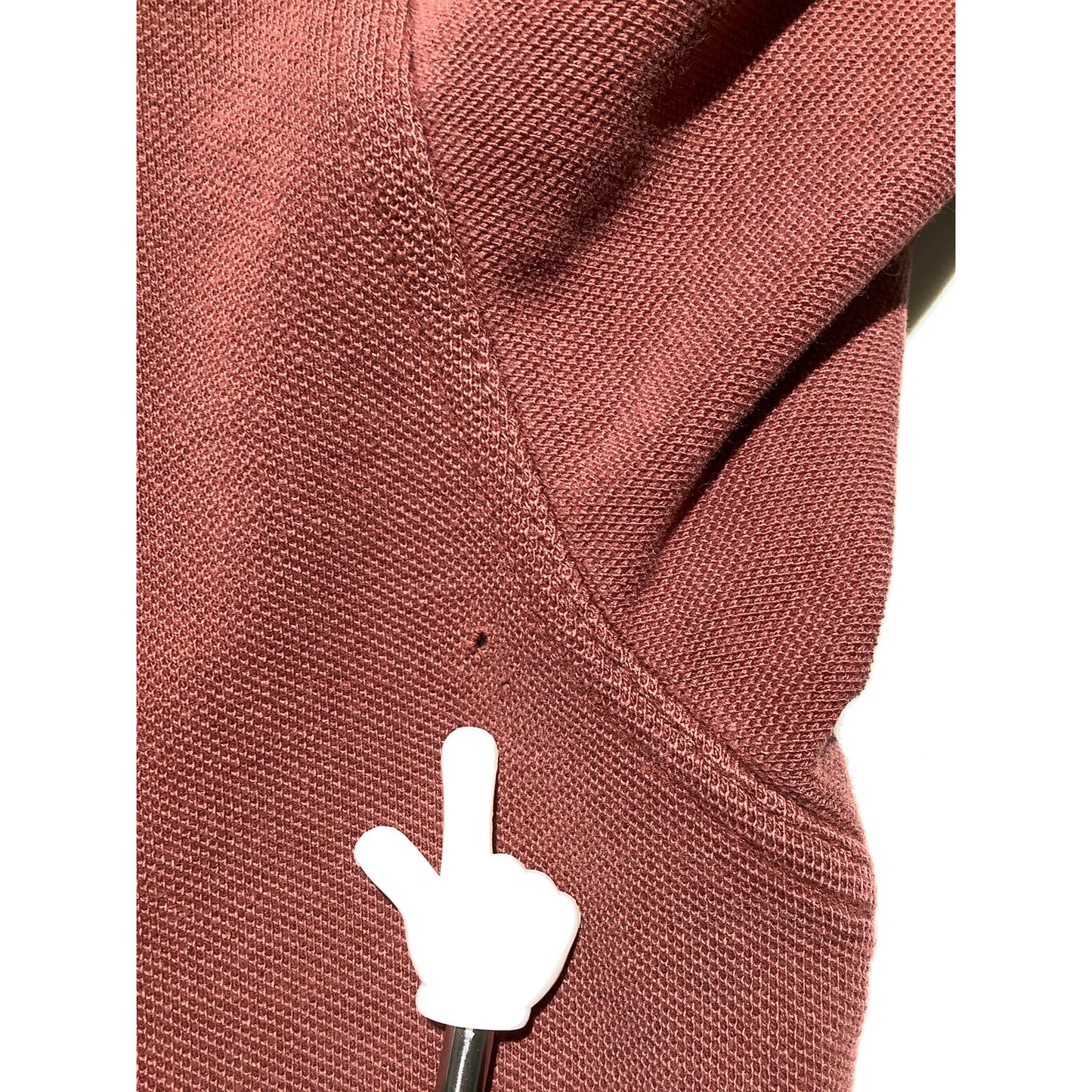 Bugle Boy Burgundy Long Sleeve Polo Shirt Mens Size L — Vintage, 90s, Casual