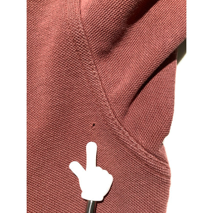 Bugle Boy Burgundy Long Sleeve Polo Shirt Mens Size L — Vintage, 90s, Casual