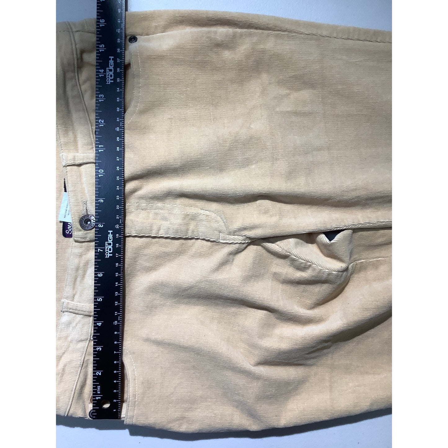 Southpole Corduroy Pants Women’s Size 9 – Bootcut, Y2K, Yellow