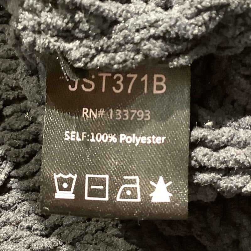 POL Dark Gray Chunky Knit Sweater Women S — Oversized, Cozy, Boho