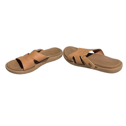 KuaiLu Orthotic Slide Sandals Women's Size 8-8.5 Beige — Comfort, Casual, Travel