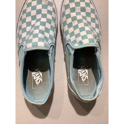 Vans Checkerboard Classic Slip-On Sneakers Women’s Size 9 — Skate, Y2K, Casual