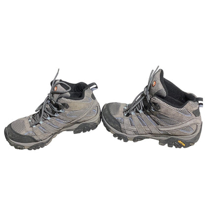 Merrell Women’s Hiking Boots Size 7.5 — Granite, Waterproof, Moab 2 Mid