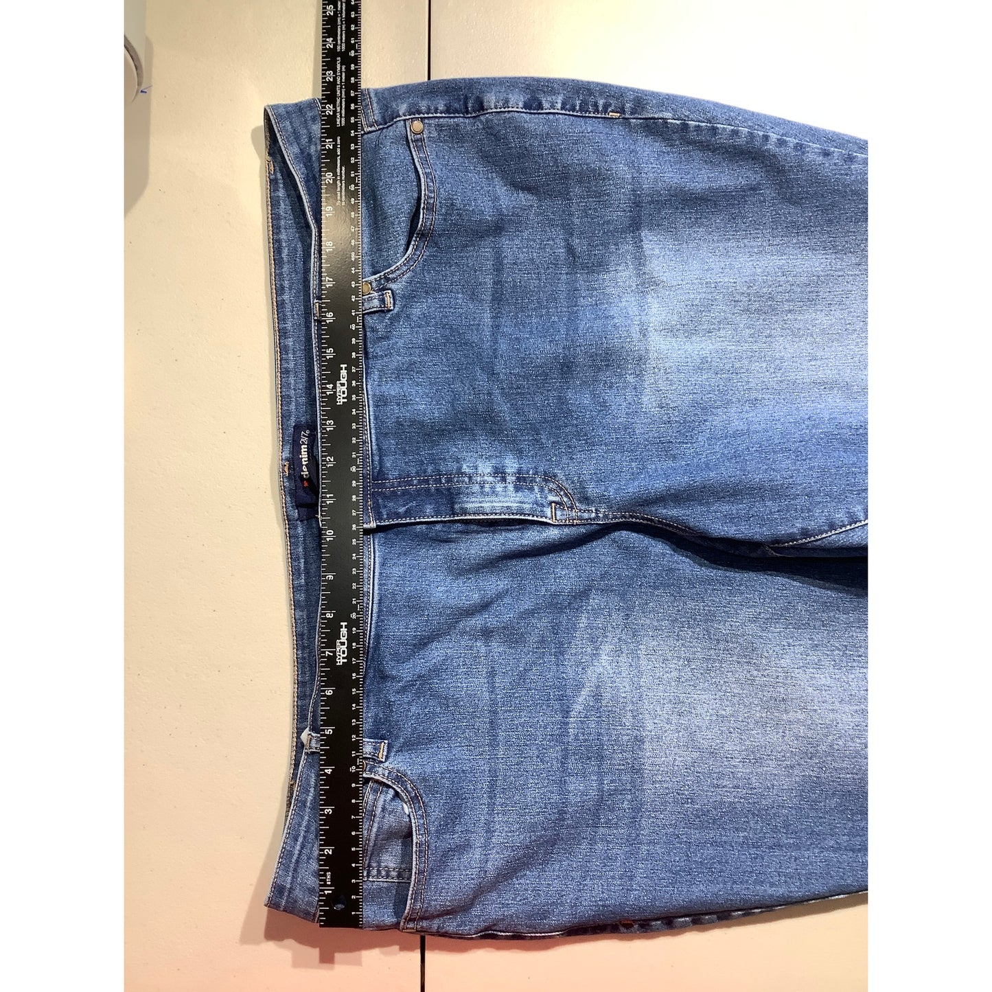 Denim 24/7 Blue Jeans Women’s 24W Wide Leg - Classic, Relaxed, Everyday