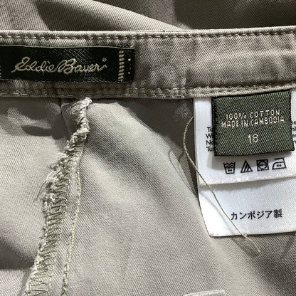Eddie Bauer Capri Pants Women’s Size 18 – Light Khaki, Cotton Blend, Casual
